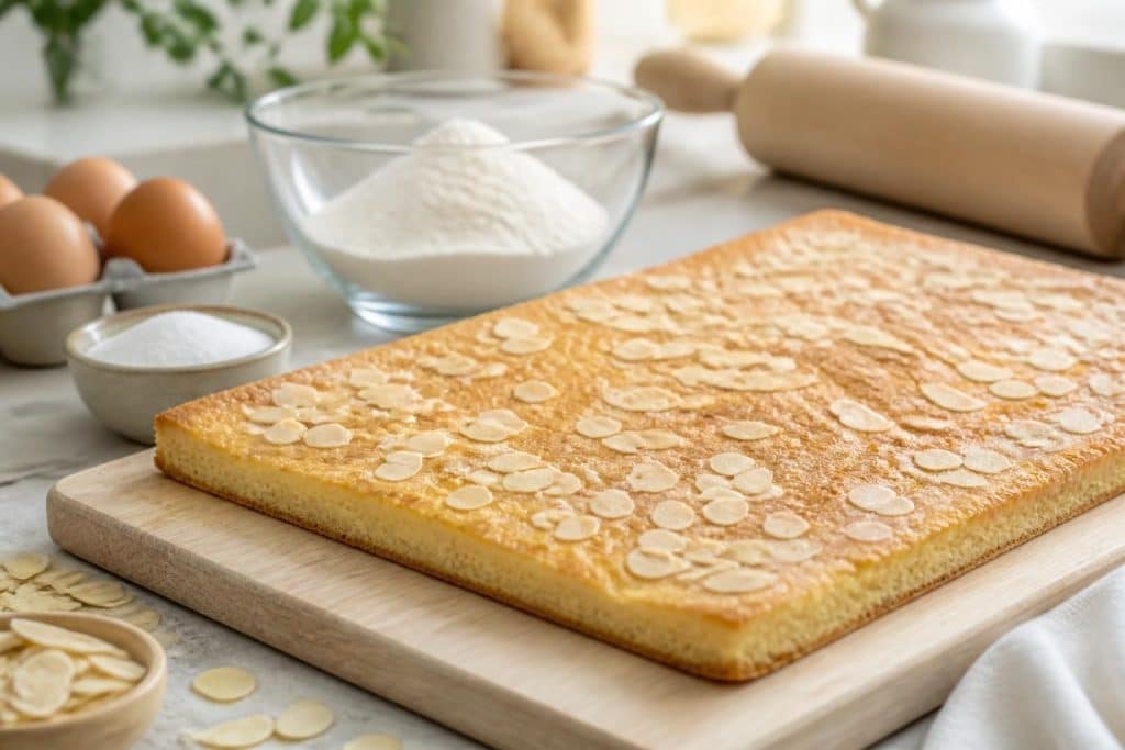 découvrez la recette facile du biscuit joconde, idéal pour vos pâtisseries et entremets raffinés. apprenez à réaliser ce biscuit léger et moelleux en quelques étapes simples.