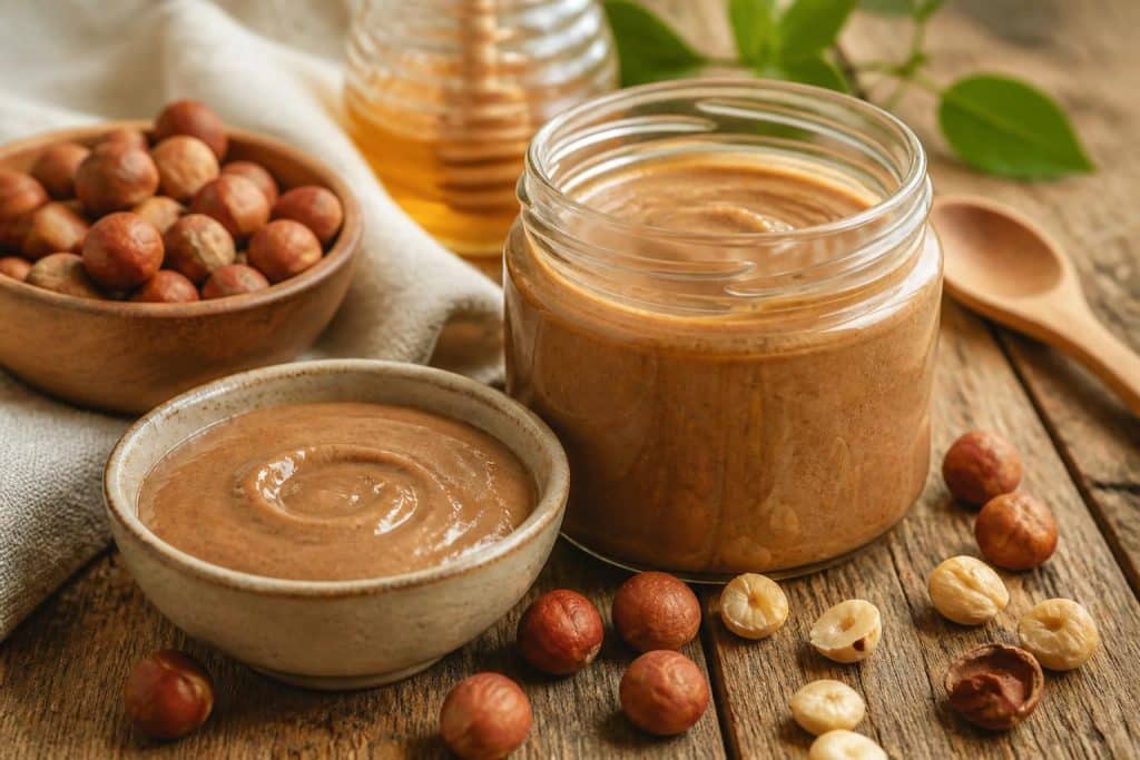découvrez notre recette facile et naturelle de purée de noisette maison pour un délicieux encas sain fait en quelques étapes simples.