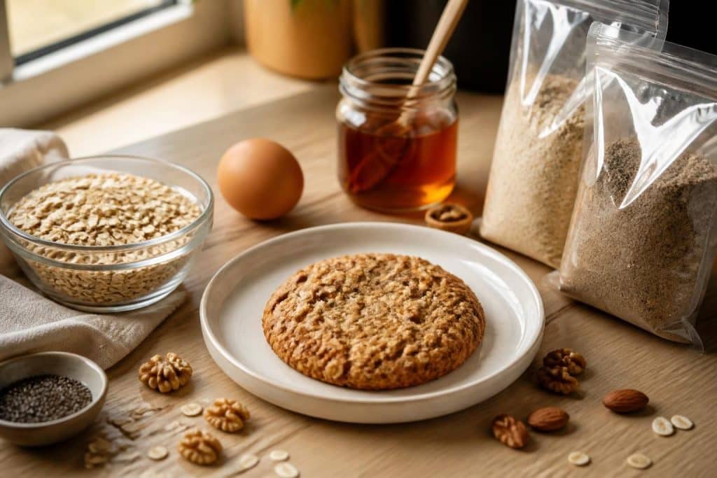 découvrez une recette simple et rapide de cookies protéinés aux flocons d'avoine, parfaite pour une collation saine et énergétique.