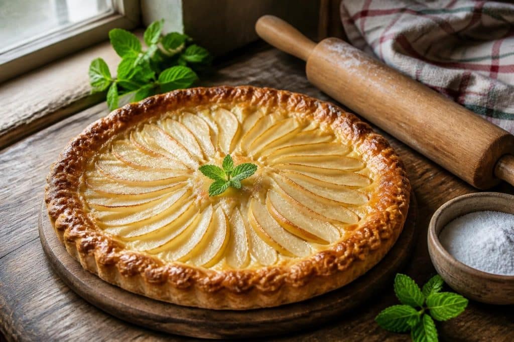 découvrez la recette facile et gourmande de la tarte aux poires façon grand-mère, un dessert classique et délicieux pour régaler toute la famille.