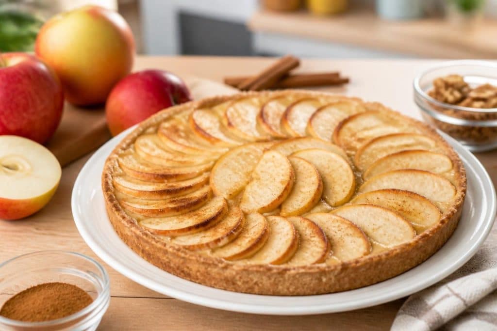 découvrez une recette facile de tarte aux pommes healthy, sans sucre ajouté ni beurre, pour un dessert gourmand et léger à savourer sans culpabilité.